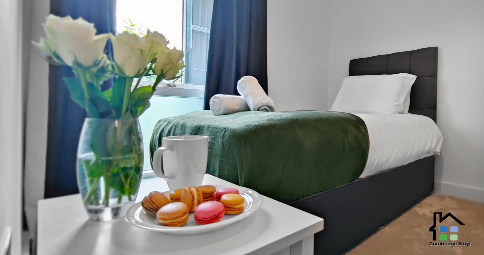 Cambridge Stays Riverside Apart Hotel With 2Br Flats At The City Centre-Parking-Balcony CBG Exterior foto