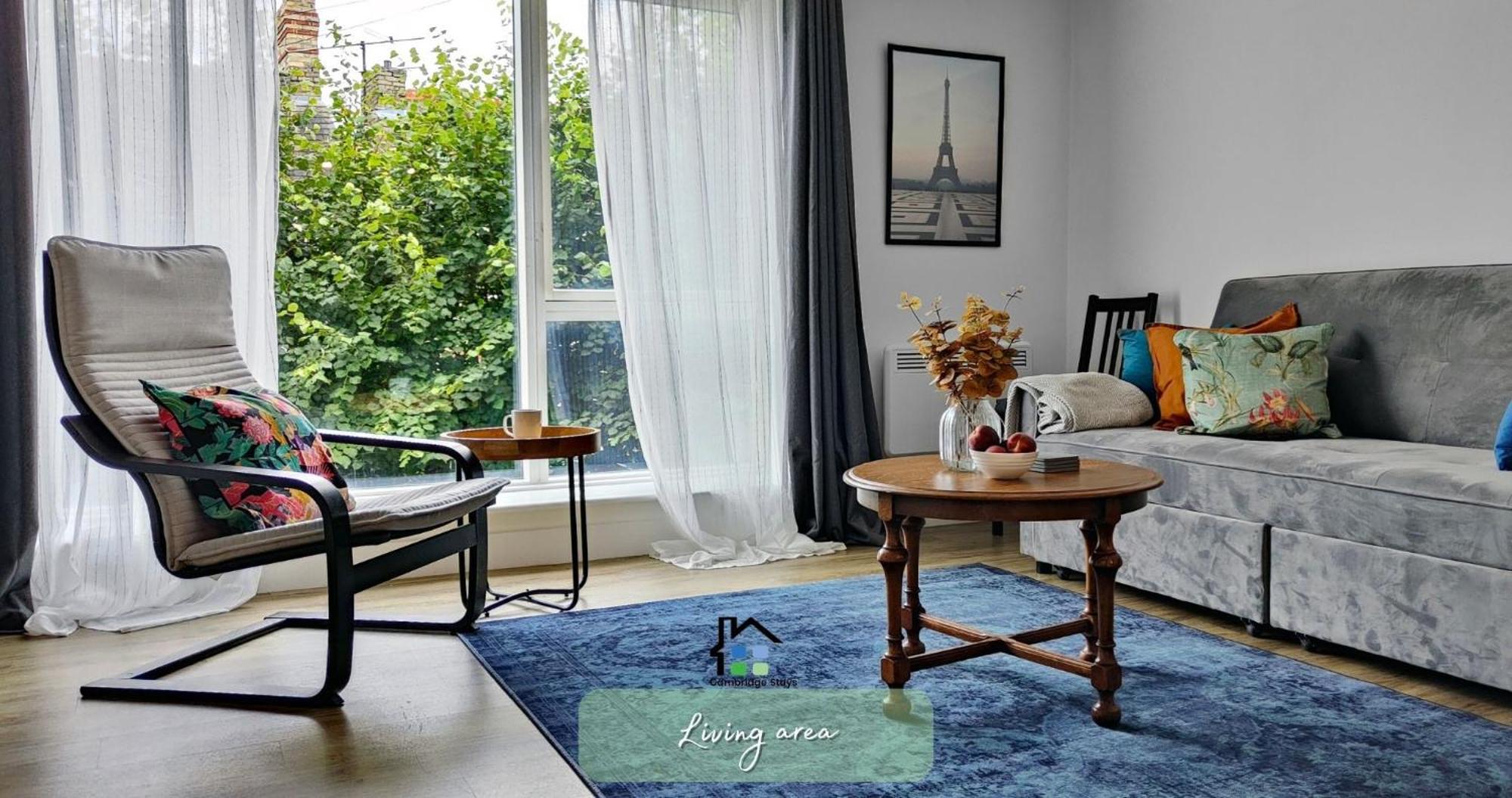 Cambridge Stays Riverside Apart Hotel With 2Br Flats At The City Centre-Parking-Balcony CBG Exterior foto