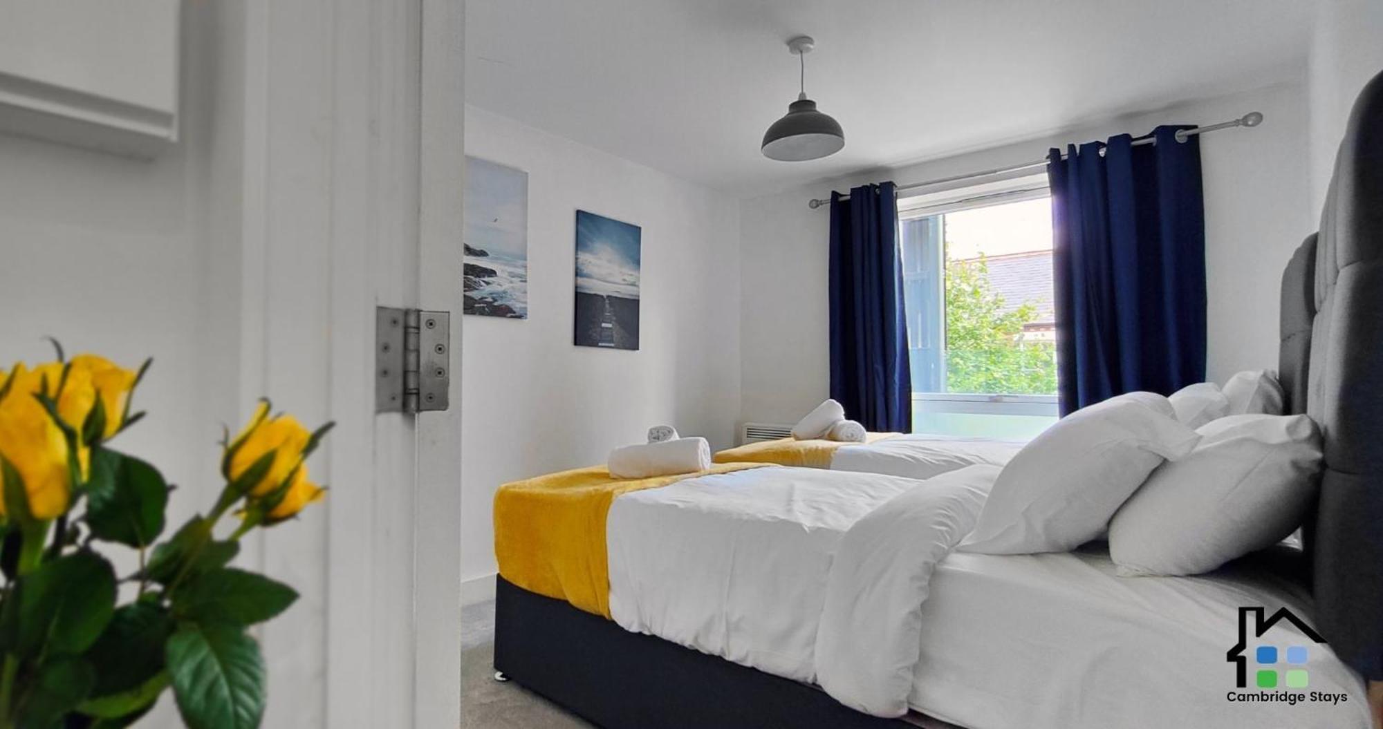 Cambridge Stays Riverside Apart Hotel With 2Br Flats At The City Centre-Parking-Balcony CBG Exterior foto