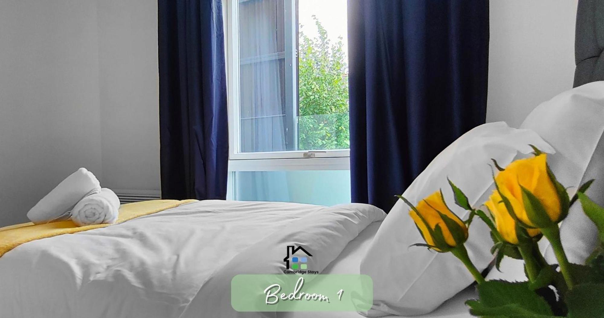 Cambridge Stays Riverside Apart Hotel With 2Br Flats At The City Centre-Parking-Balcony CBG Exterior foto